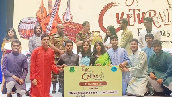 ফোক এন্ড কালচারাল ফেস্টে জাবির সাফল্য