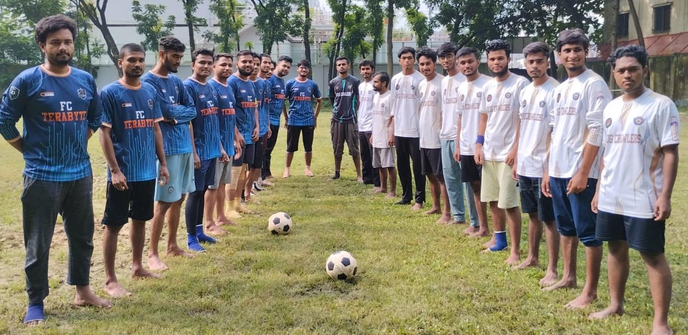 নিটারের বাইনারি ফুটবল লিগে বিজয়ী এফসি টেরাবাইট, রানারআপ বাগ ক্রুলার্স