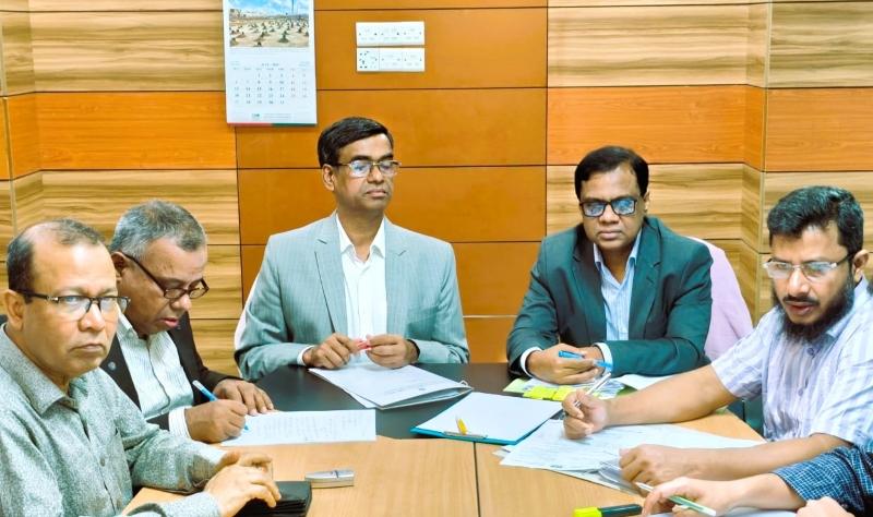 ইউজিসির সাথে এক্সিম ব্যাংক কৃষি বিশ্ববিদ্যালয়ের মতবিনিময়